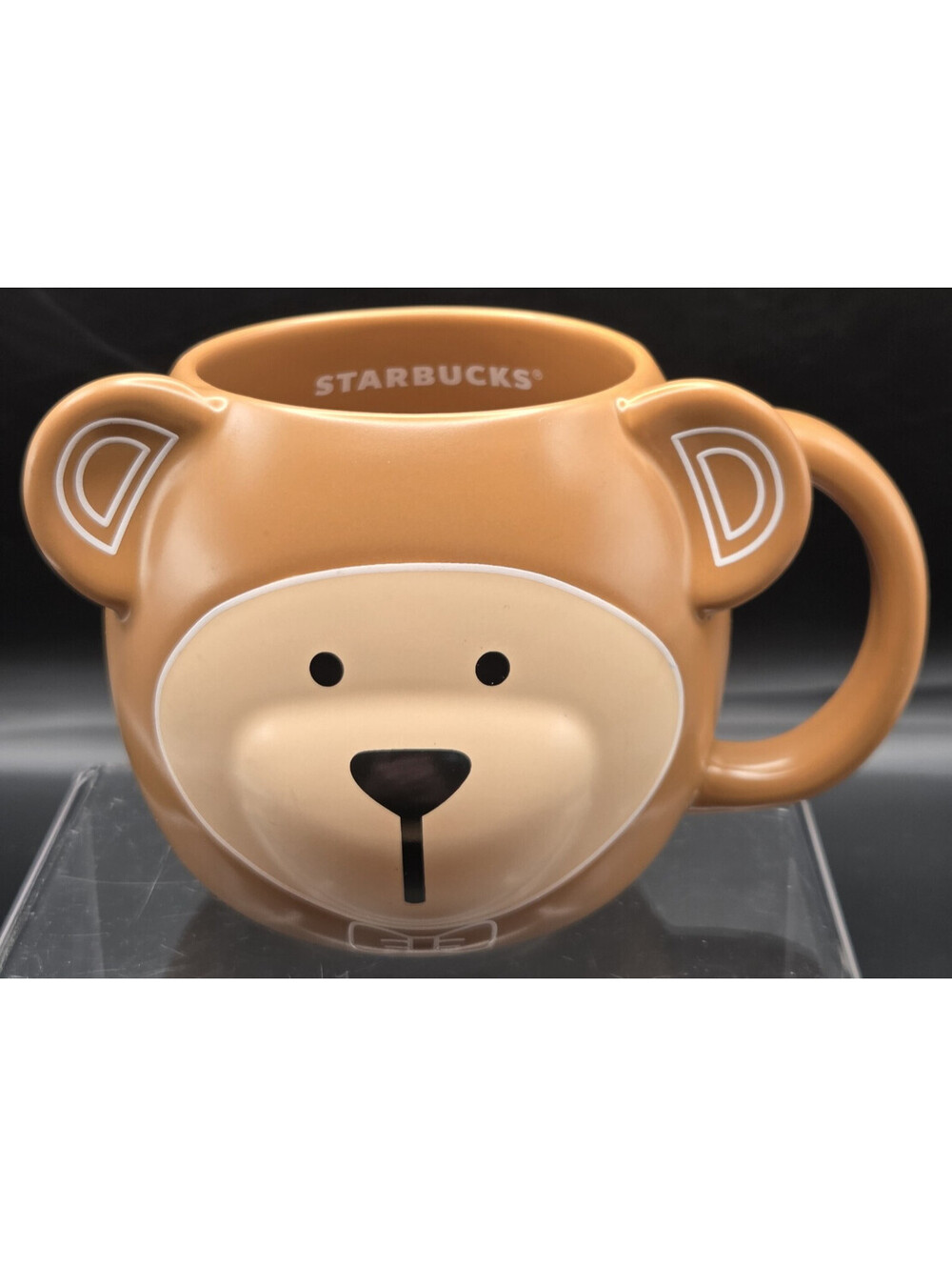 Starbucks 2025 Holiday Bearista Mug Cup Brown And White 14oz Bear Mug NEW